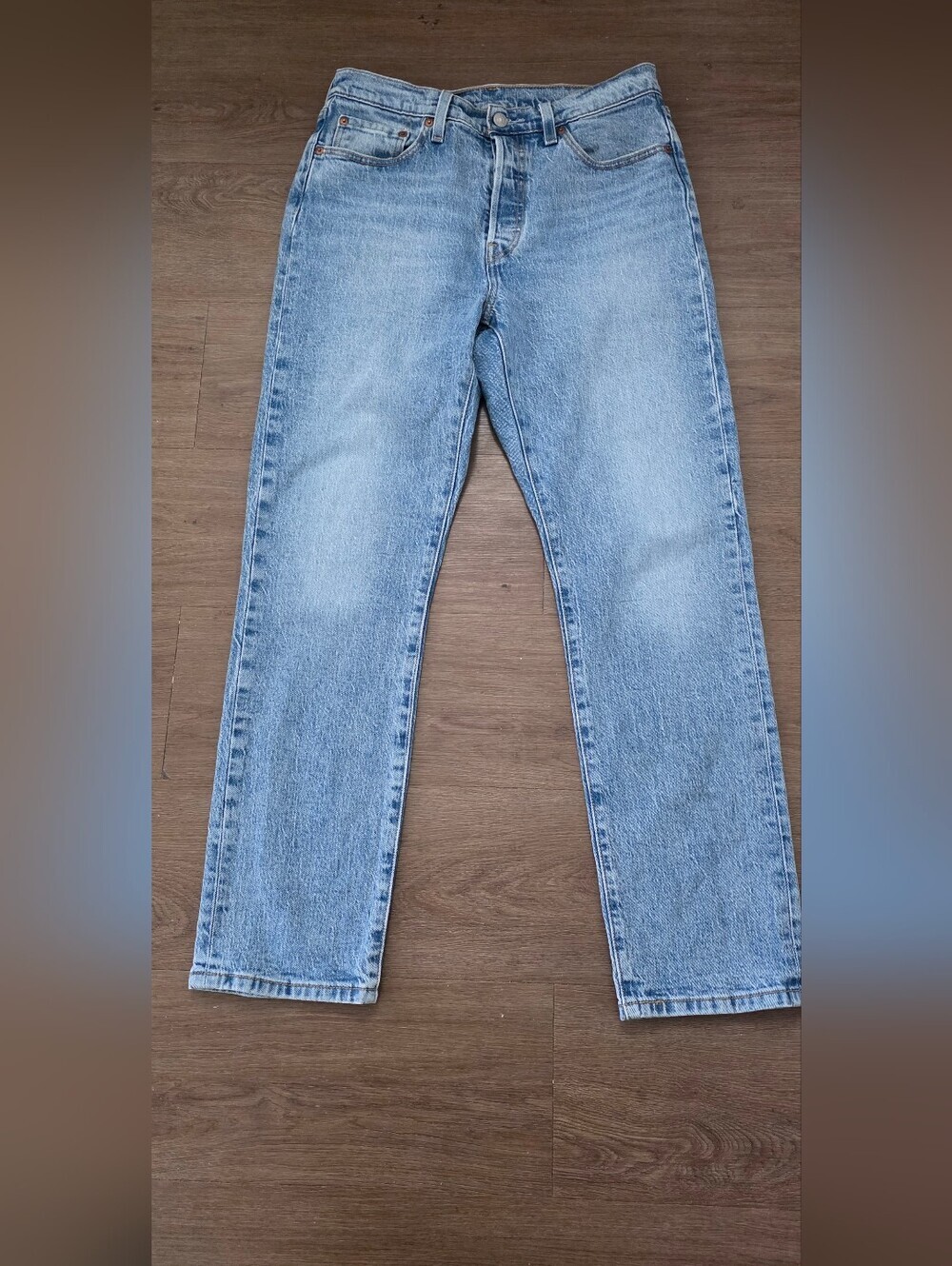 Levi's Light Blue Straight-Leg Women's Jeans